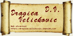 Dragica Veličković vizit kartica